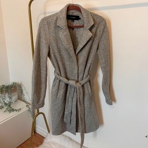MEDIUM GREY VERA MODA COAT